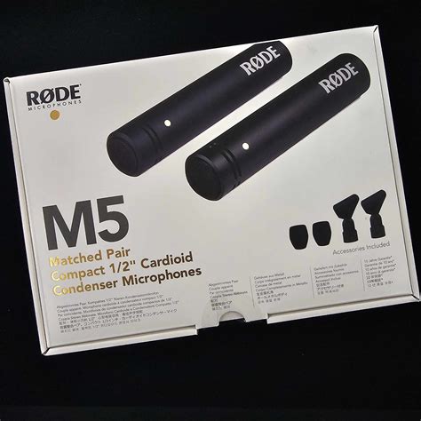 Rode M5 Matched Pair Compact 1/2" Cardoid Pencil Condenser Microphones – Lander's Music Store