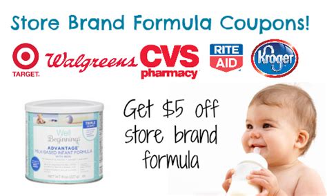 $5 Off Store Brand Formula Printable Coupon :: Southern Savers