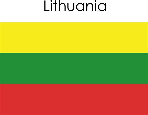 national flag icon lithuania 6543239 Vector Art at Vecteezy