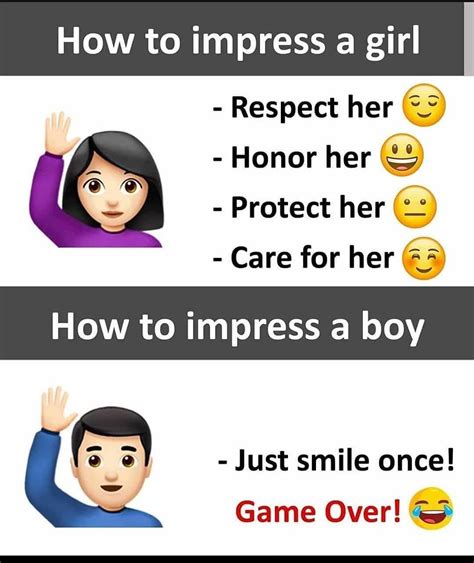 How To Impress A Girl Vs How To Impress A Boy Pictures, Photos, and ...