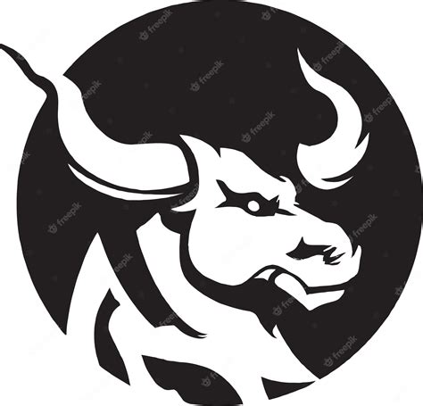 Premium Vector | Bull stock market vector icons