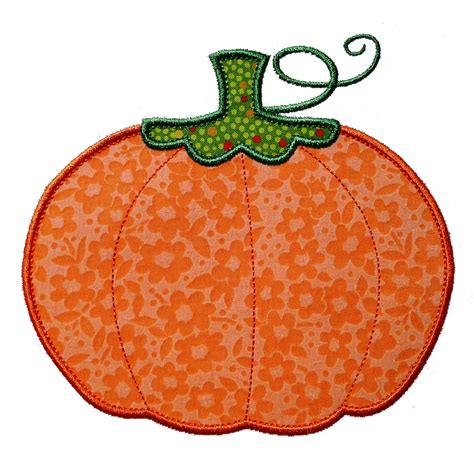 Big Dreams Embroidery: PUMPKIN Machine Embroidery Applique Design Pattern