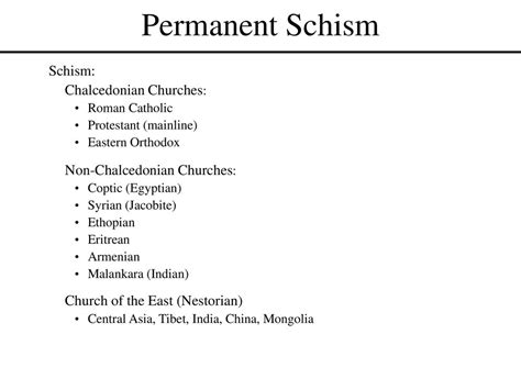 The Great Schism The Church Divided (Part II) - ppt download