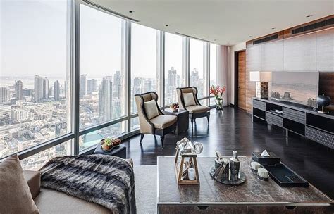 Burj Khalifa Apartment by Zen Interiors | HomeAdore | Zen interiors, Looking for apartments ...