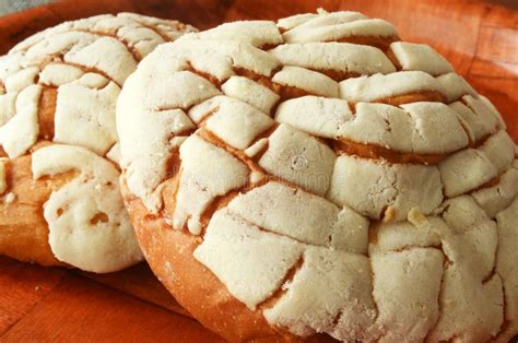 Sweet Bread Detail, Traditional Oreja Mexican Sweet Bread Close Up Stock Photo - Image of ...