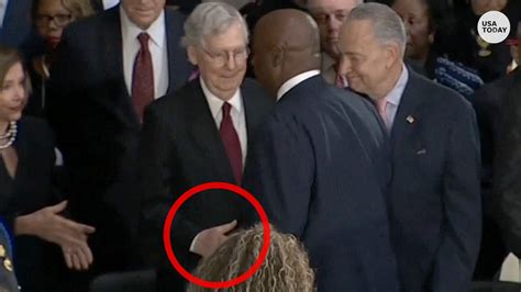 Mitch McConnell snubbed at Elijah Cummings' memorial service