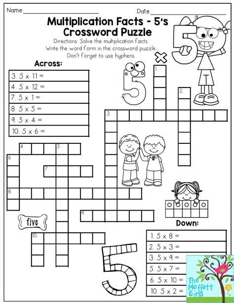 Printable Math Puzzles Pdf - Printable Crossword Puzzles