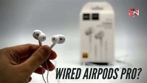 A Wired AirPods Pro?? | Hoco M1 Pro Stereo Earphones - YouTube