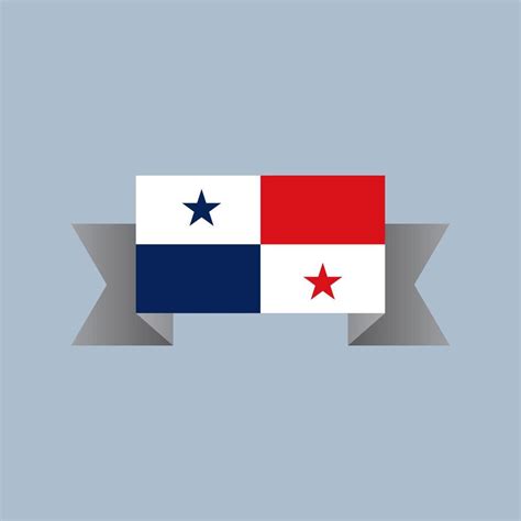 Illustration of Panama flag Template 13257295 Vector Art at Vecteezy