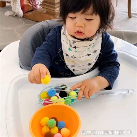 KITCHEN WHISK BABY FINE MOTOR SKILLS SENSORY ACTIVITY - hello, Wonderful