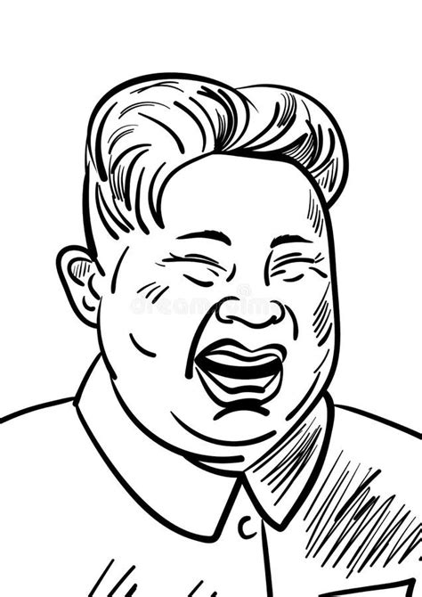 Kim Jong Un Leader North Korea Stock Illustrations – 122 Kim Jong Un Leader North Korea Stock ...