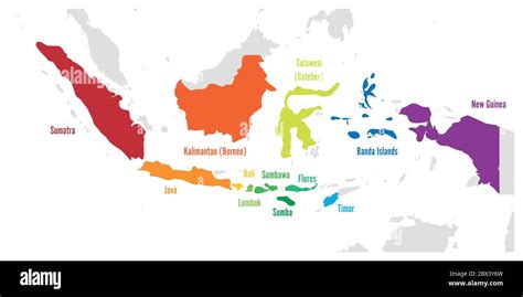 Java Sumatra And Kalimantan Are The Names Of - My Maps