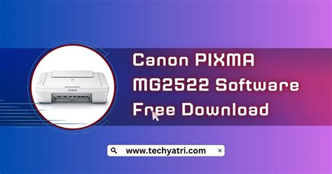 Canon PIXMA MG2522 Software Free Download