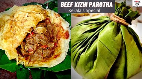 KIZHI PAROTTA | Beef with Parotta Specially Roasted In Banana Leaf | കിഴി പൊറാട്ട | Indo Pak ...