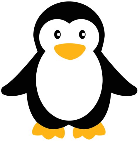 Penguin clipart baby penguin cute penguin simple small pro | Penguin ...