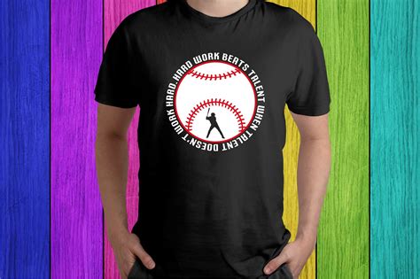 Baseball T-Shirt SVG, Baseball SVG Graphic by relaxnayem · Creative Fabrica