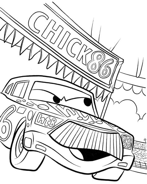 Lightning Mcqueen coloring pages - Free coloring pages