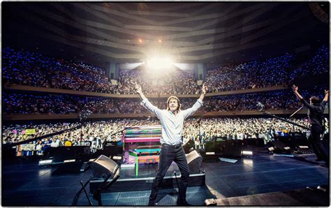 Paul McCartney concert at Nippon Budokan in Tokyo on Apr 28, 2015