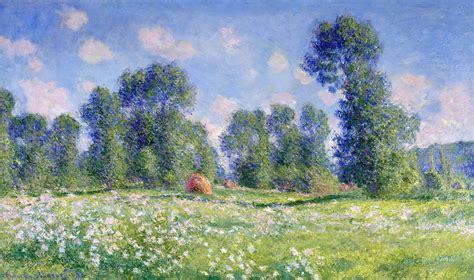 Effect Of Spring At Giverny by Claude Monet