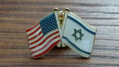 U.S.-Israel Flag Pin #IStandWithIsrael Get yours FREE at bit.ly ...