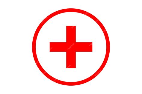 Premium Photo | Illustration of the red cross symbol