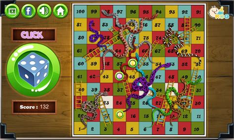 Play Snakes And Ladder | Free Online Games | KidzSearch.com