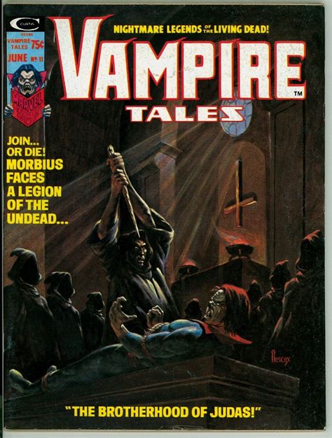 Vampire Tales 11 (VG/FN 5.0) | Horror book covers, Horror comics, Vampire