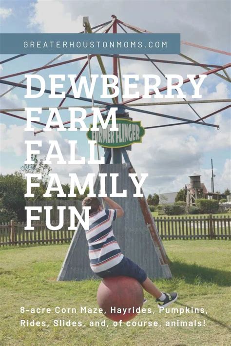 Dewberry Farm: Fall Farm Fun! | Greater Houston Moms | Farm fun, Fall family fun, Fall family ...