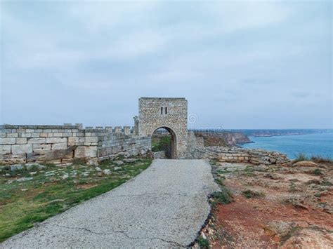 The Medieval Fortress of Kaliakra on the Coast of Black Sea in Bulgaria Stock Image - Image of ...