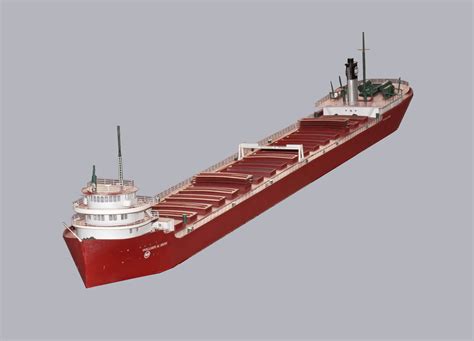 610′ Great Lakes Bulk Freighter | N Scale Ships