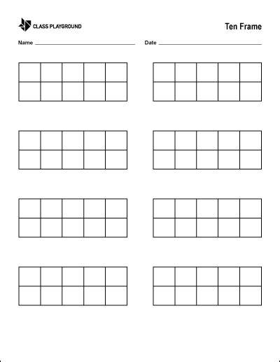 42 math worksheets 10 frames - TheMathWorksheet