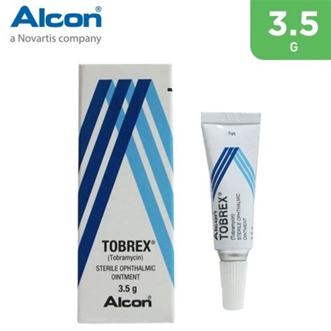 Buy Tobrex Eye Ointment 3.5g - delivered by Pharmazone Pharmacy ...