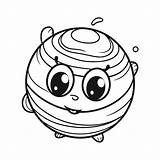 Jupiter Coloring Page For Kids sketch template