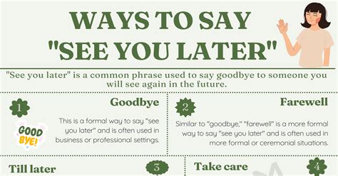 26 Creative Ways to Say "See You Later" in English • 7ESL