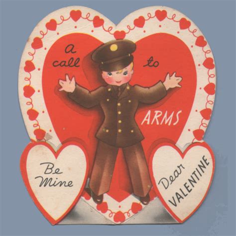 Vintage Valentine Museum: Love is in ORDER - Military Themes