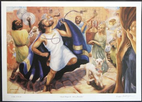 378.) 2 Samuel 6 | Bible pictures, King david, Dance