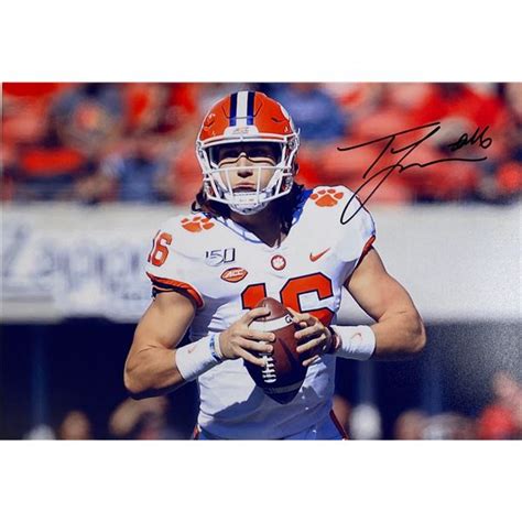 Autograph Signed Trevor Lawrence Photo