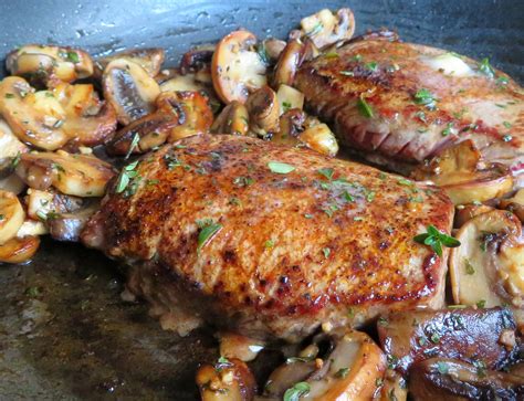 Herbed Garlic Butter Steak & Mushrooms | The English Kitchen