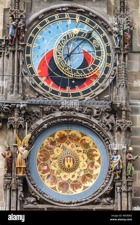 Prague astronomical clock Prague Old Town Hall Tower Prague clock ...