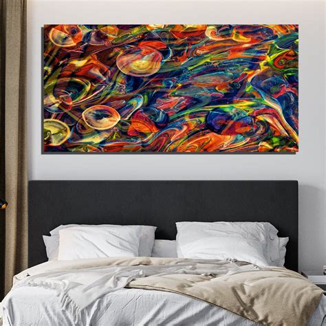 Multi Abstract Wall Painting at Rs 2999 | Abstract Canvas Painting | ID ...