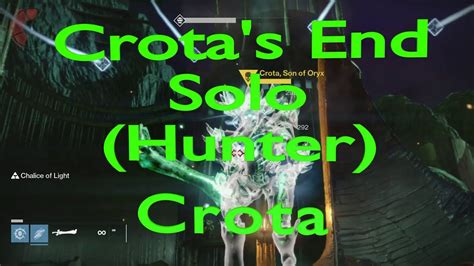 Solo Crota's End: Crota with Hunter - YouTube