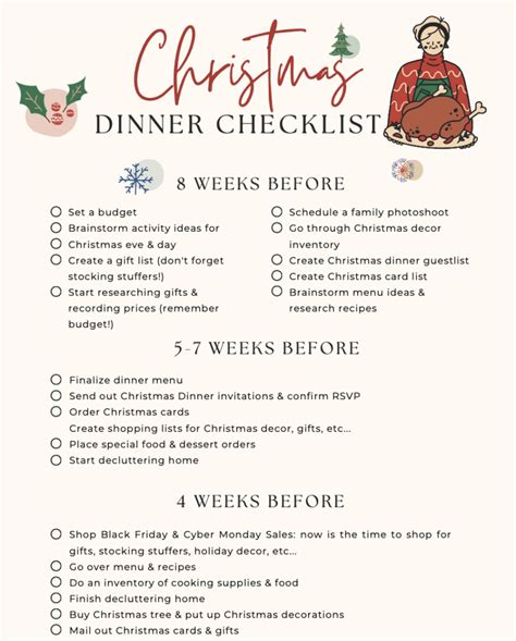 Christmas Dinner Checklist: Plan the Perfect Holiday Feast with Ease