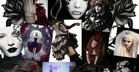 Gothic Moodboard Mood Board Fashion Fashion Fashion Illustration | Images and Photos finder