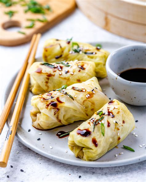 Asian Inspired Cabbage Rolls | Clean Food Crush