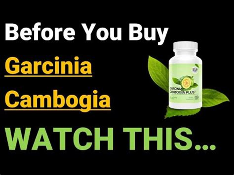 Garcinia Cambogia Before And After 1 Month - YouTube