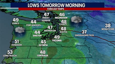 Soaking rain and breezy weather returns to Western Washington | FOX 13 ...