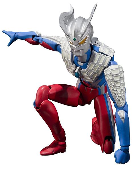 Ultraman Ultra-Act Ultraman Zero 6 Action Figure Bandai America - ToyWiz