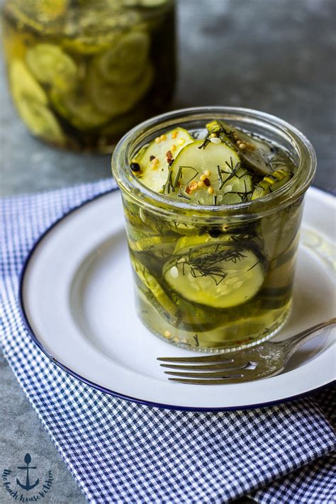 Easy Homemade Dill Pickles | The Beach House Kitchen