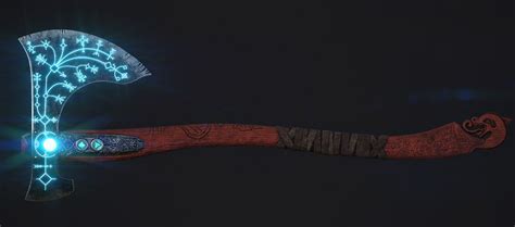 ArtStation - God of War Leviathan Axe, Thameshin Pather Concept Weapons ...