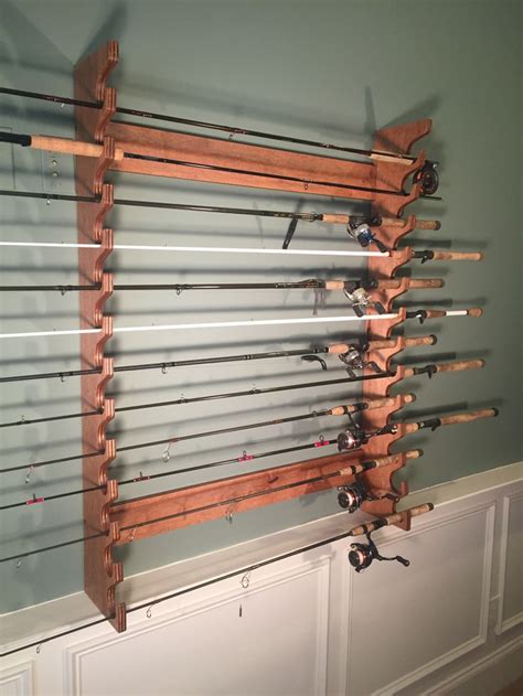 Diy Fishing Rod Holder Wall Mount Plans - Diy Online